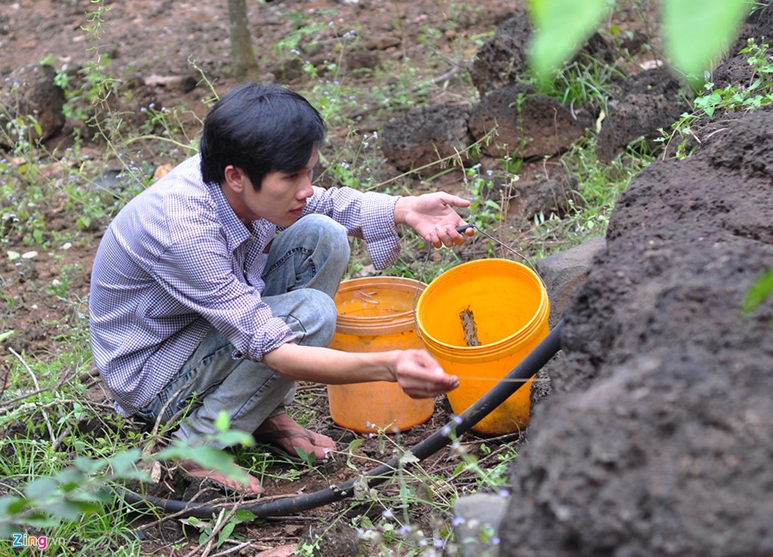 Rung minh canh san bo cap o Dong Nai voi dung cu 